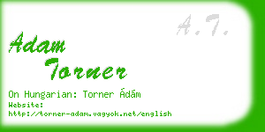 adam torner business card